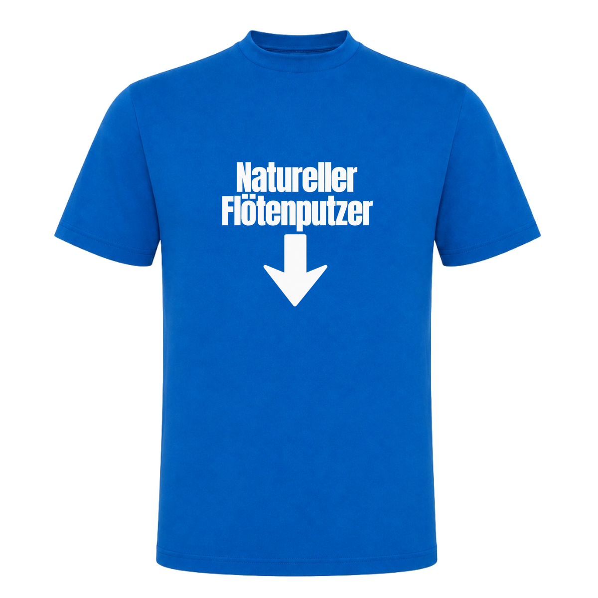 Unisex T-Shirt Natureller Flötenputzer - Royal Blue 241