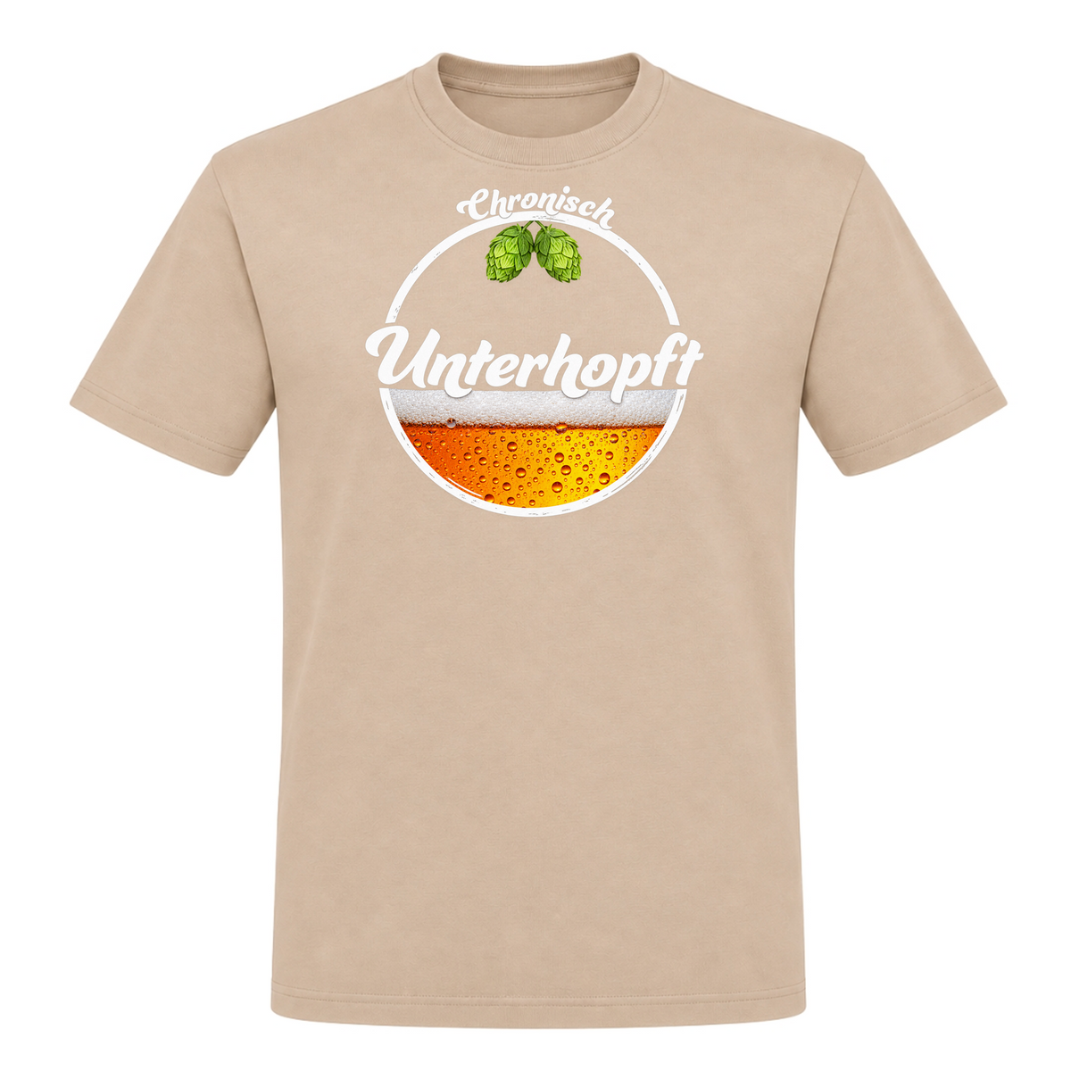 Unisex T-Shirt Chronisch Unterhopft - Rope