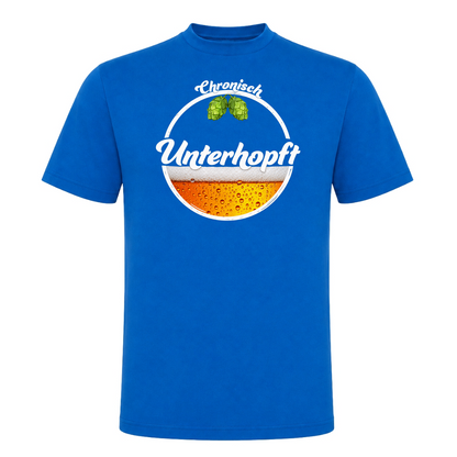 Unisex T-Shirt Chronisch Unterhopft - Royal Blue 241