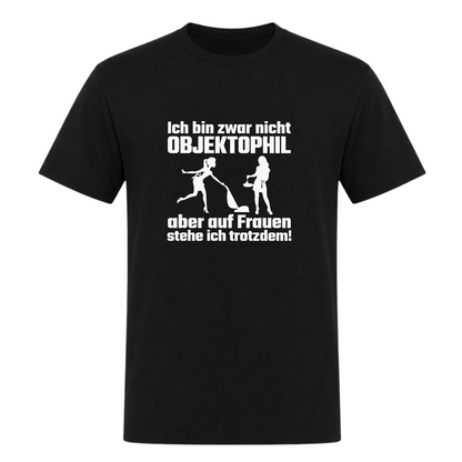 Unisex T-Shirt Objektophil - Deep Black