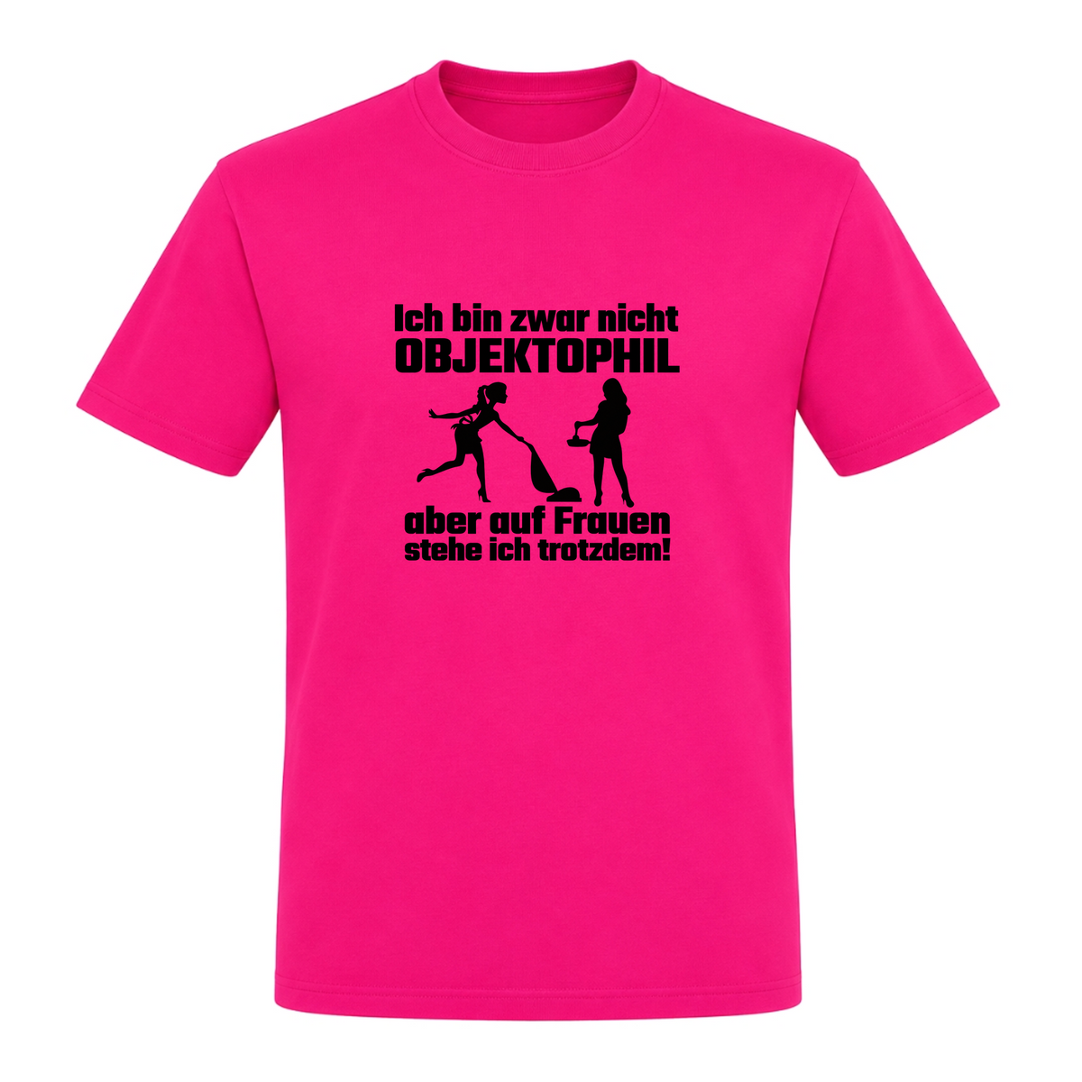 Unisex T-Shirt Objektophil - Fuchsia