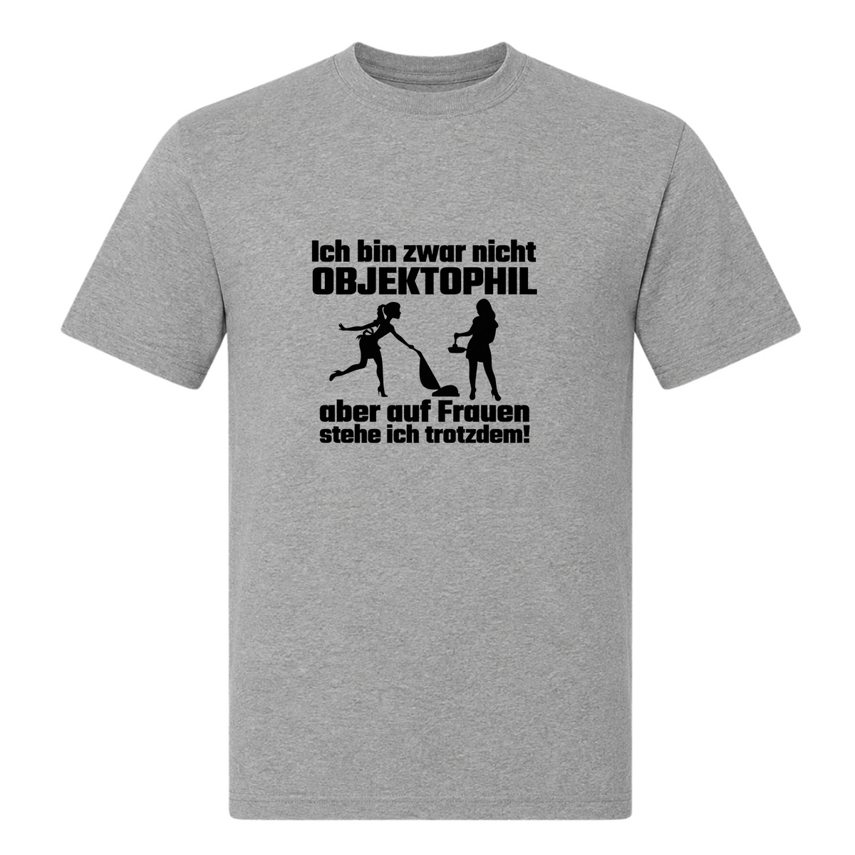 Unisex T-Shirt Objektophil - Grey Melange