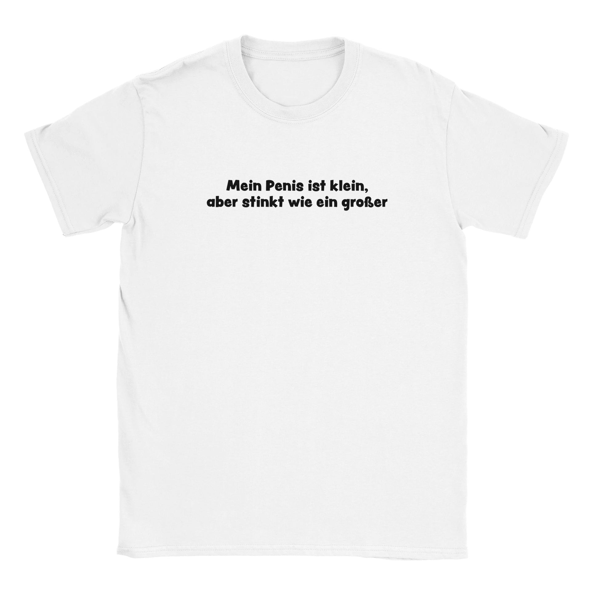 Unisex T-Shirt Mein Penis ist klein Todesvoll Unisex T-Shirt Mein Penis ist klein Todesvoll