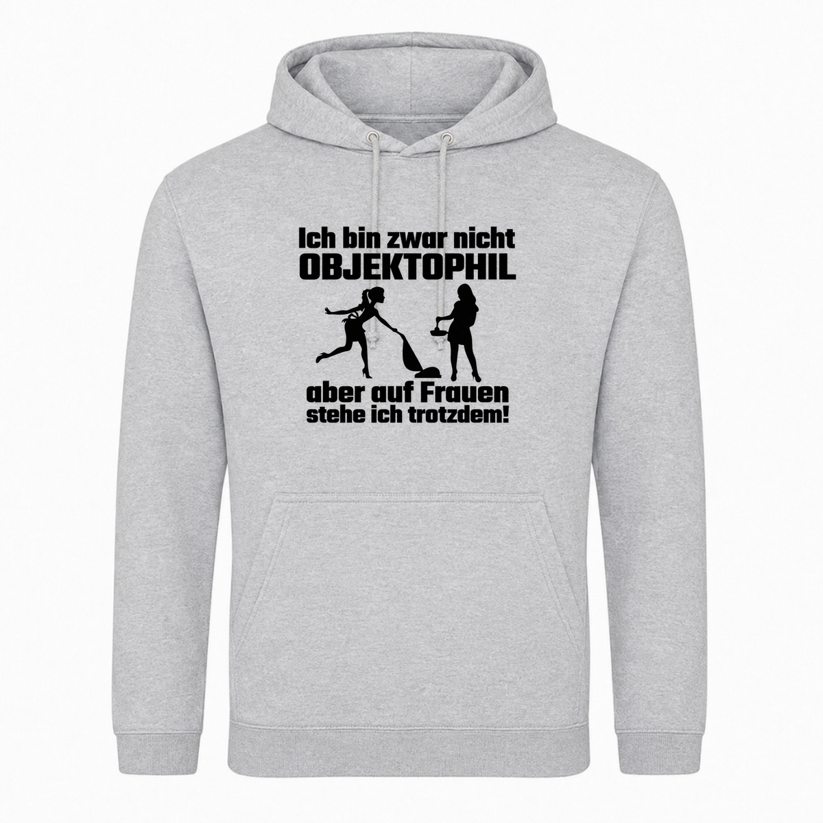 Unisex Hoodie Objektophil -  Heather Grey