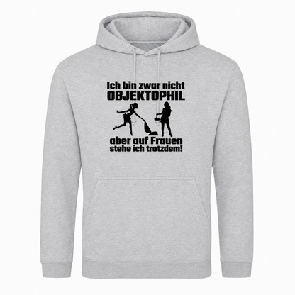 Unisex Hoodie Objektophil -  Heather Grey
