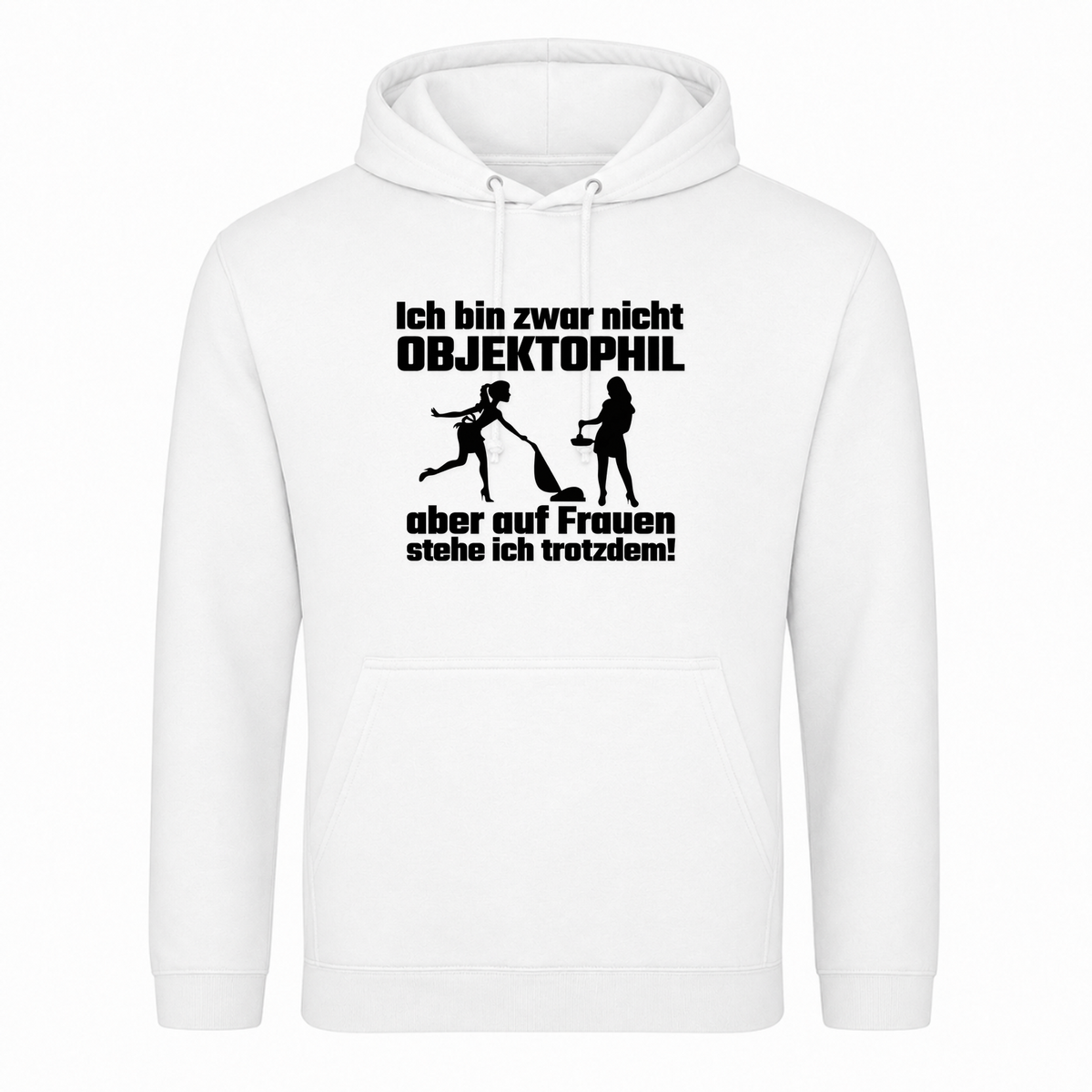 Unisex Hoodie Objektophil - Weiß