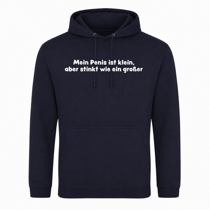 Unisex Hoodie Mein Penis ist klein - French Navy