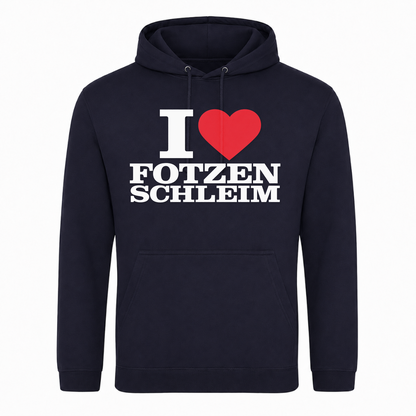 I ♥️ Fotzenschleim Unisex Hoodie - French Navy