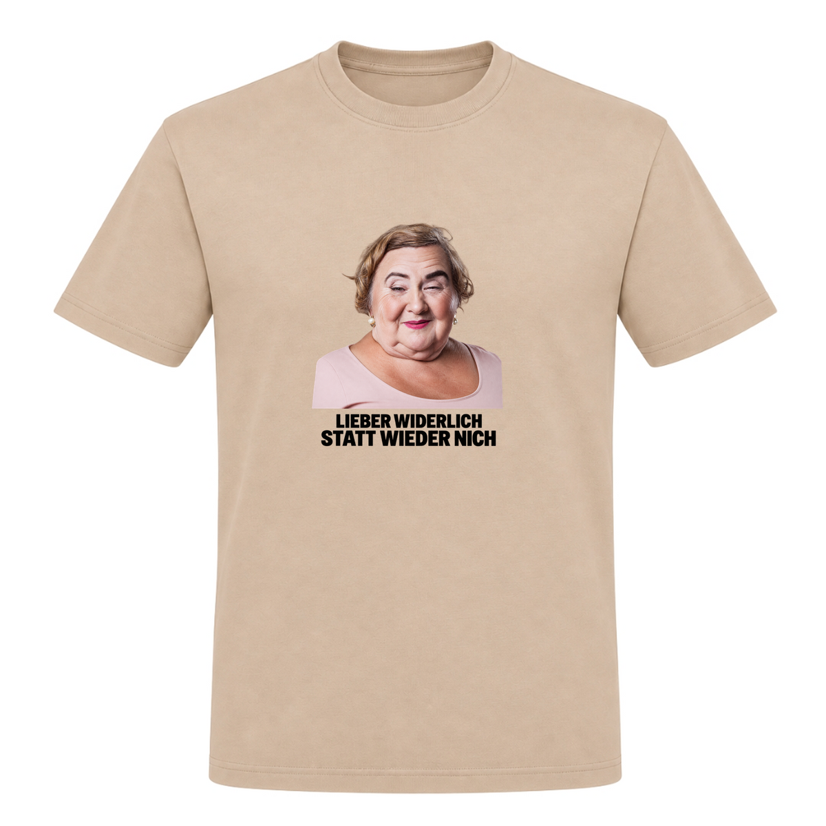 Unisex T-Shirt Widerlich statt wieder nich - Rope