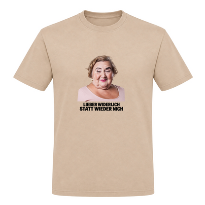 Unisex T-Shirt Widerlich statt wieder nich - Rope