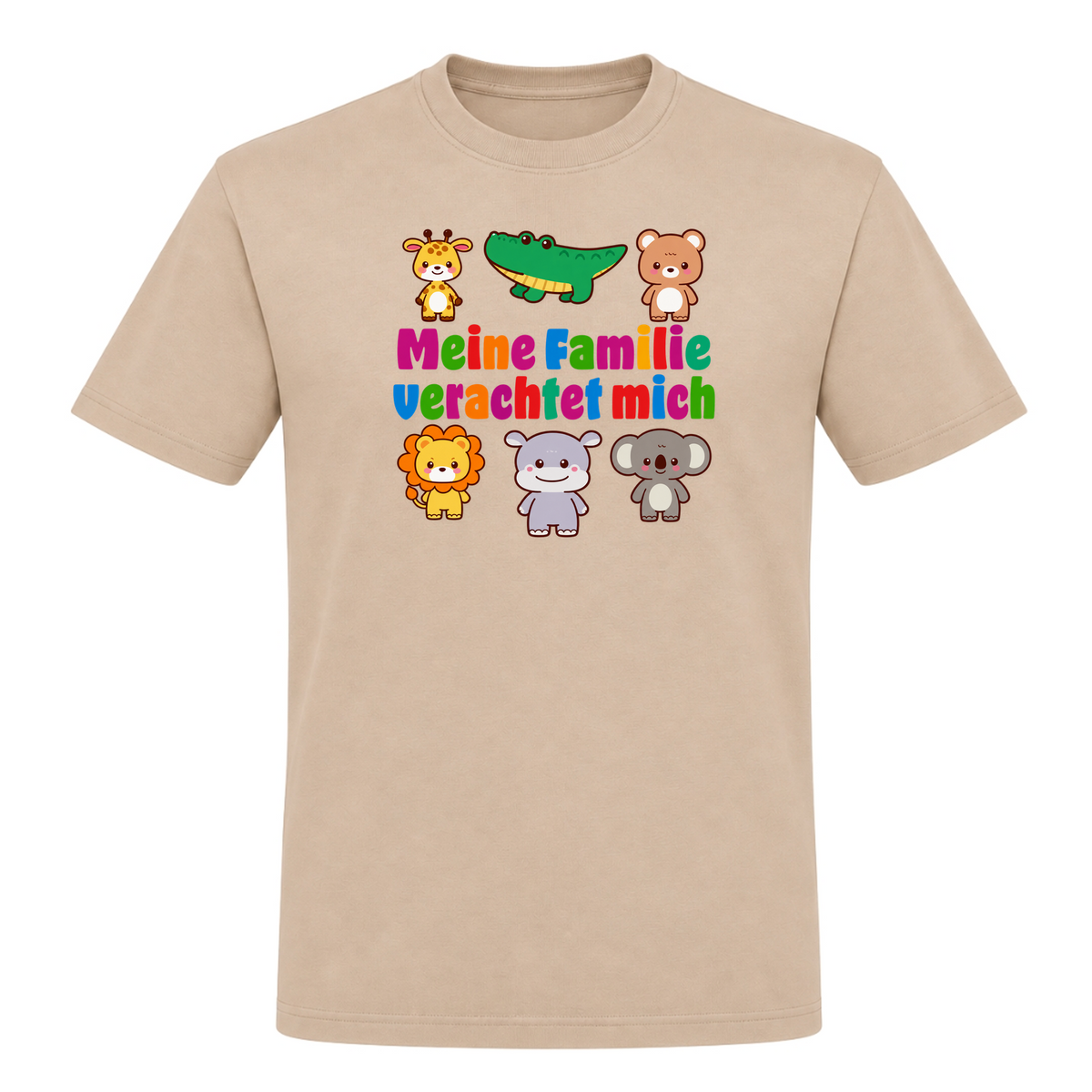Unisex T-Shirt Familie verachtet mich - Rope