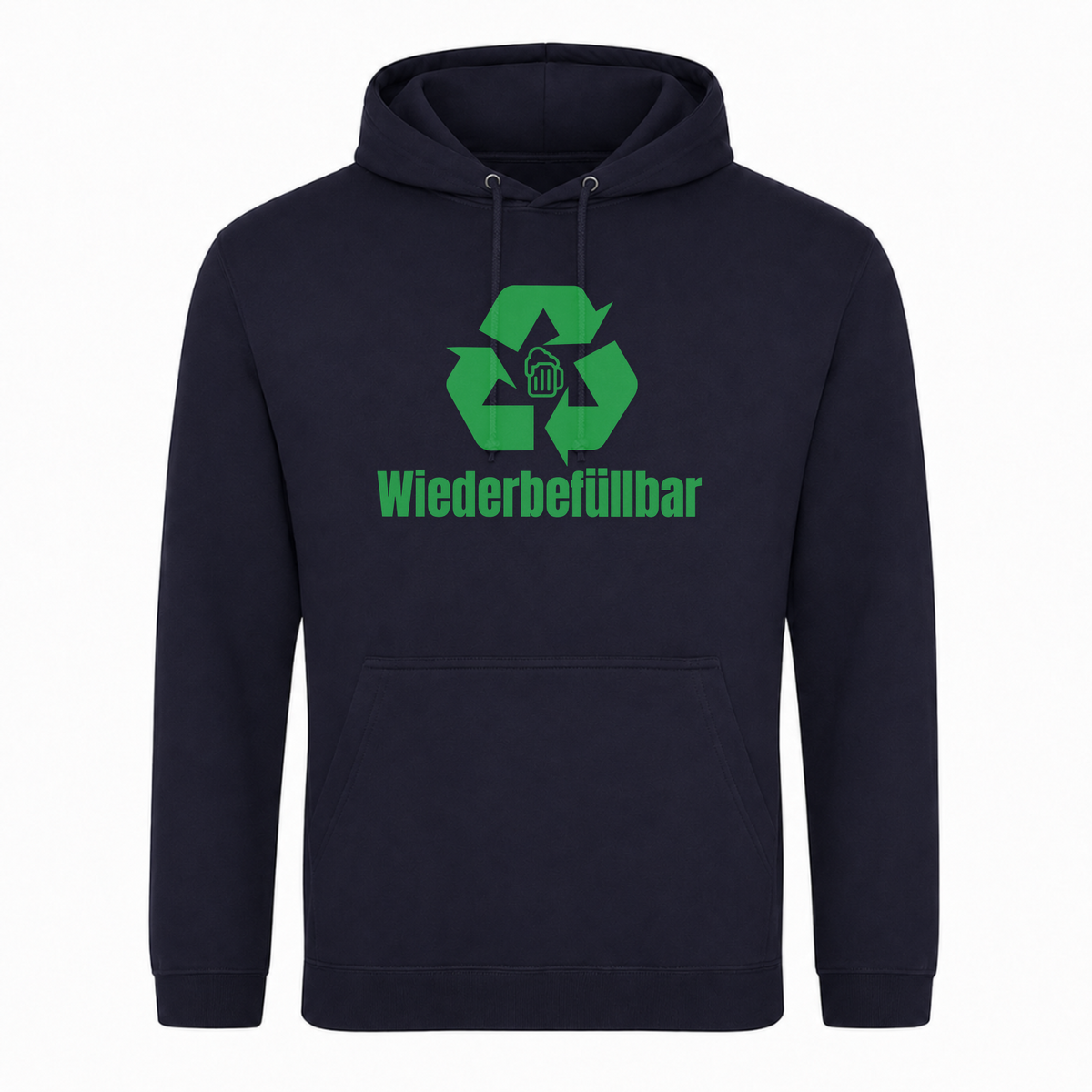 Unisex Hoodie Wiederbefüllbar - French Navy