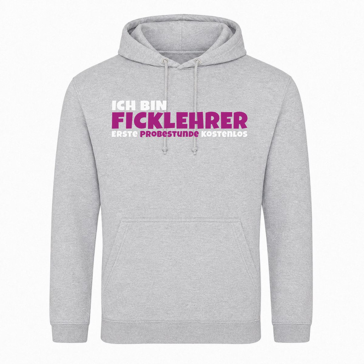 Unisex Hoodie Ficklehrer -  Heather Grey