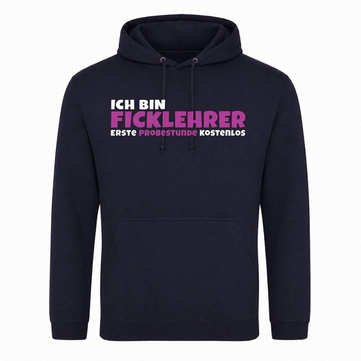Unisex Hoodie Ficklehrer - French Navy