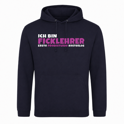Unisex Hoodie Ficklehrer - French Navy