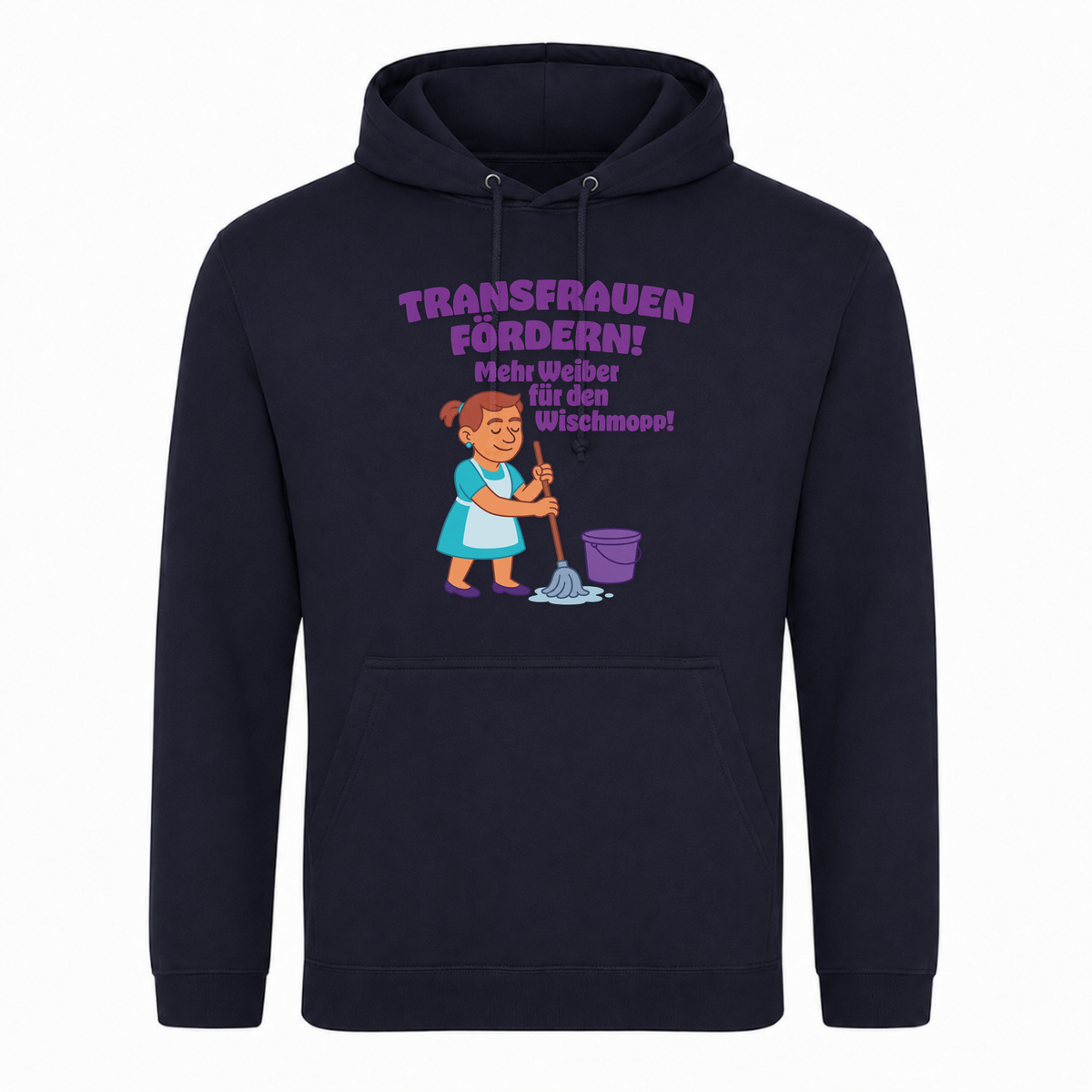 Unisex Hoodie Transfrauen Fördern! - French Navy