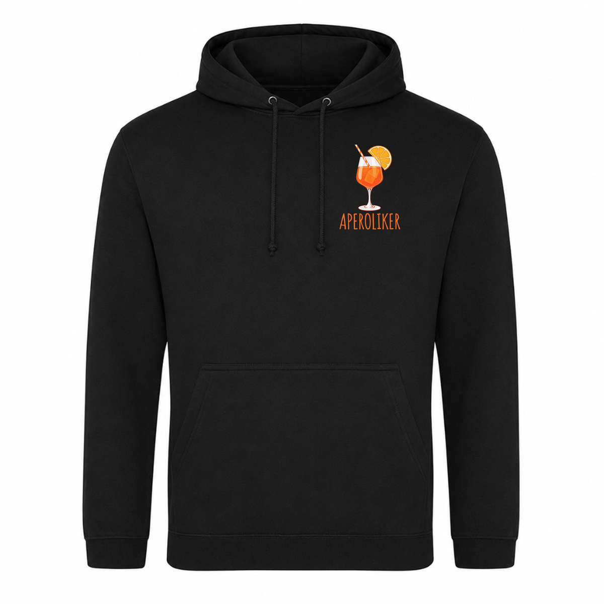 Unisex Hoodie Aperoliker - Schwarz