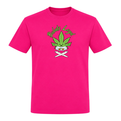 Unisex T-Shirt Bubatz Legal - Fuchsia