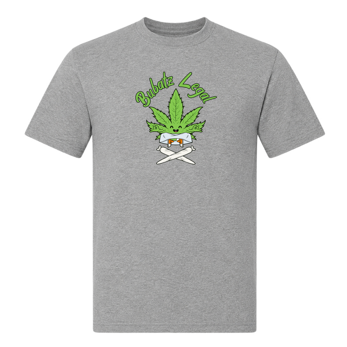 Unisex T-Shirt Bubatz Legal - Grey Melange
