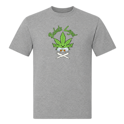 Unisex T-Shirt Bubatz Legal - Grey Melange