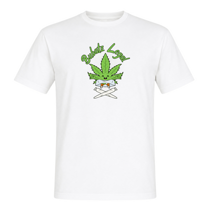 Unisex T-Shirt Bubatz Legal - White