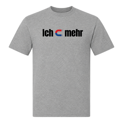 Unisex T-Shirt Ich Liebe meine Freundin - Grey Melange
