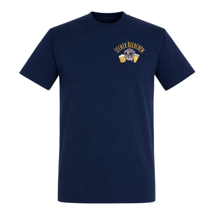 Unisex T-Shirt Lecker Bierchen - French Navy