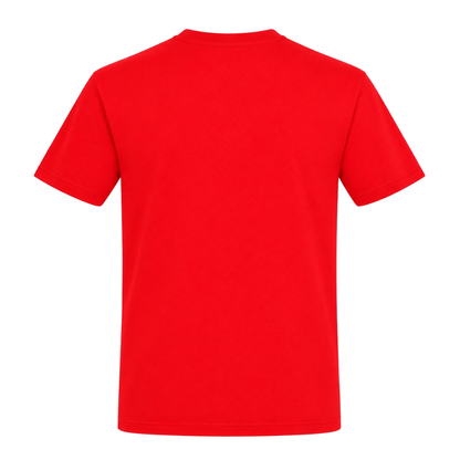 Unisex T-Shirt Lecker Bierchen - Red - Rueckseite