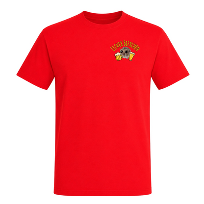 Unisex T-Shirt Lecker Bierchen - Red