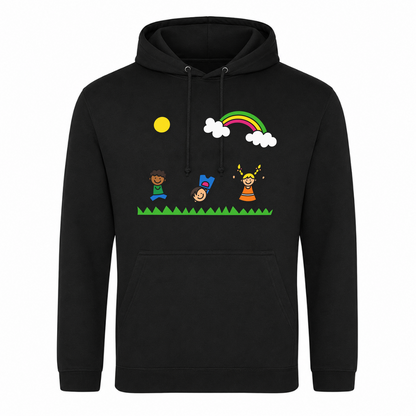 Unisex Hoodie Ketamin - Schwarz