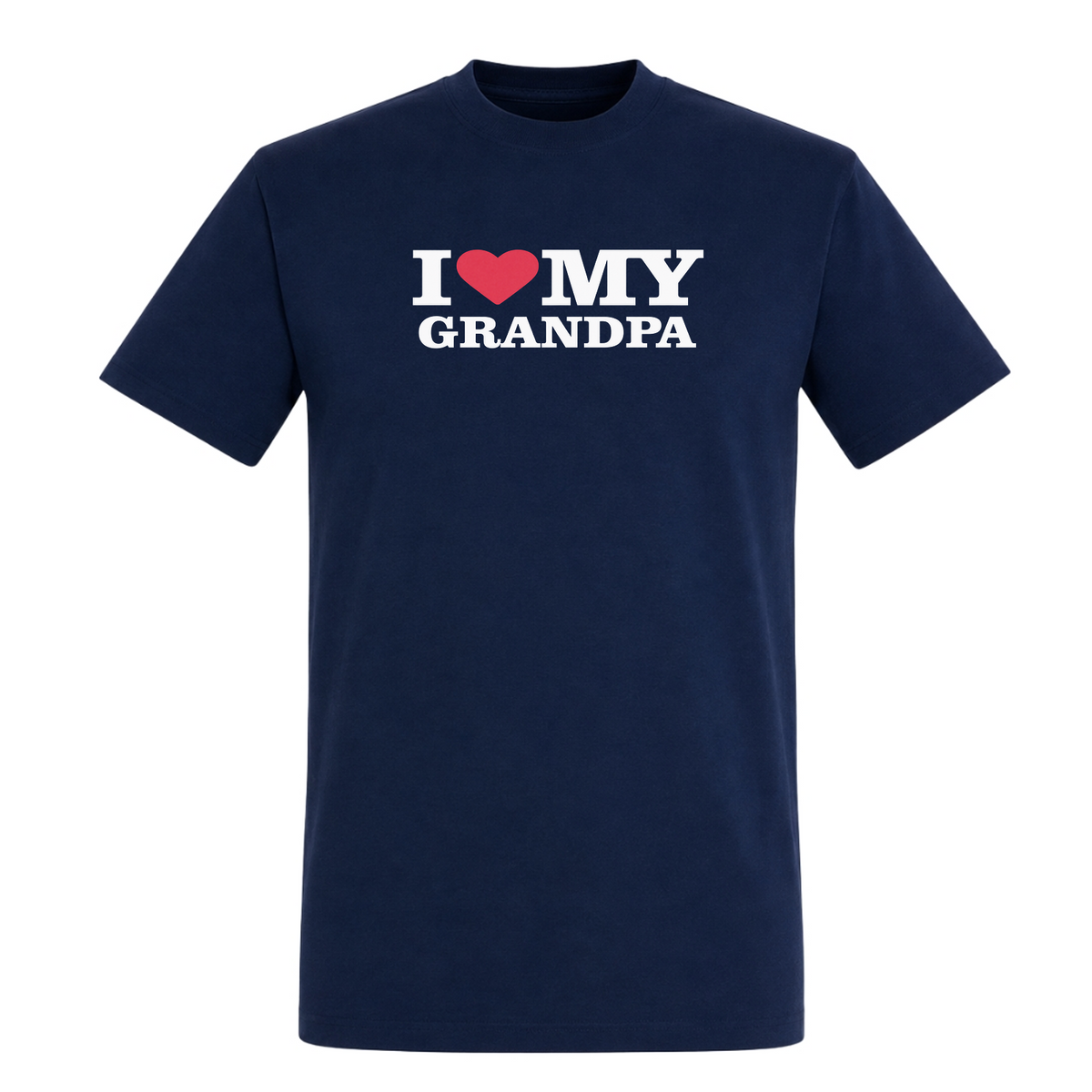 I ♥️ My Grandpa Unisex T-Shirt - French Navy