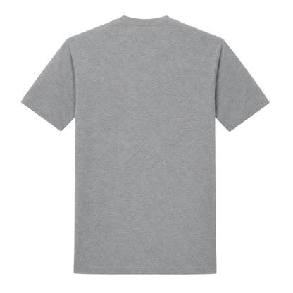 I ♥️ My Grandpa Unisex T-Shirt - Grey Melange - Rueckseite