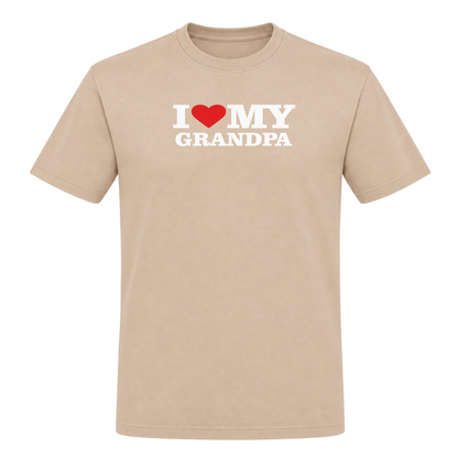 I ♥️ My Grandpa Unisex T-Shirt - Rope