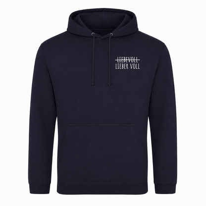 Unisex Hoodie Lieber Voll - French Navy