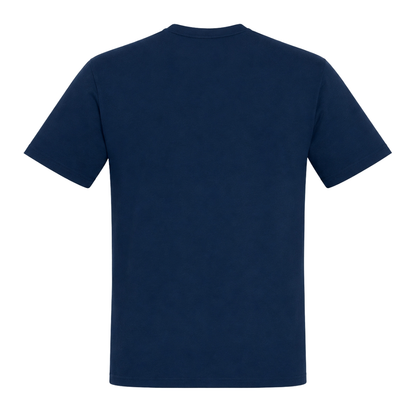 Unisex T-Shirt Es reicht jetzt! - French Navy - Rueckseite