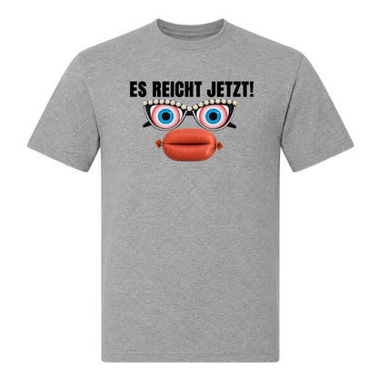 Unisex T-Shirt Es reicht jetzt! - Grey Melange