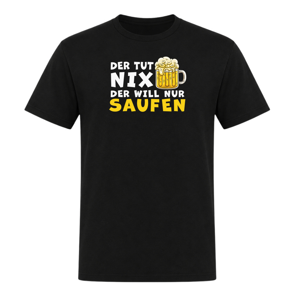Unisex T-Shirt Der Tut nix - Deep Black