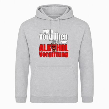 Alkoholvergiftung Unisex Hoodie -  Heather Grey