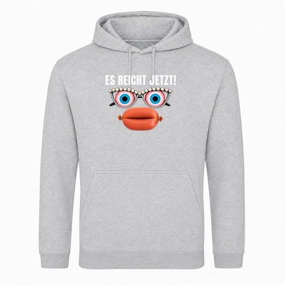 Unisex Hoodie Es reicht jetzt! -  Heather Grey