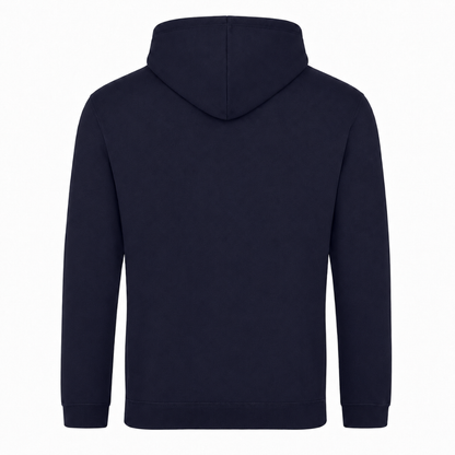 Unisex Hoodie Es reicht jetzt! - French Navy - Rueckseite