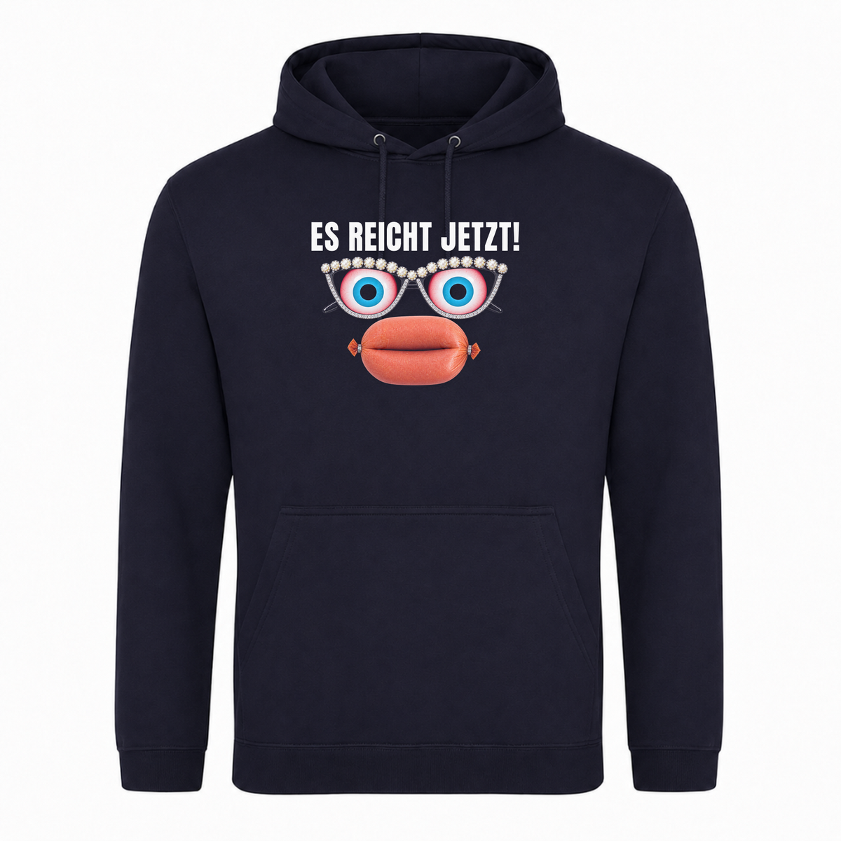 Unisex Hoodie Es reicht jetzt! - French Navy