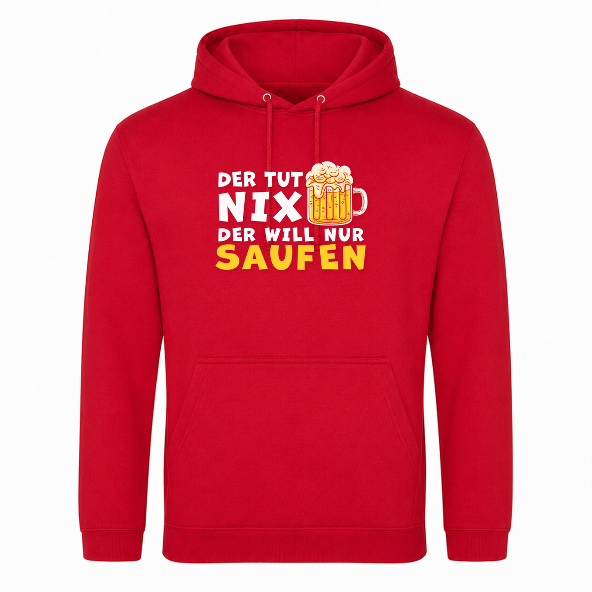 Unisex Hoodie Der Tut nix - rot