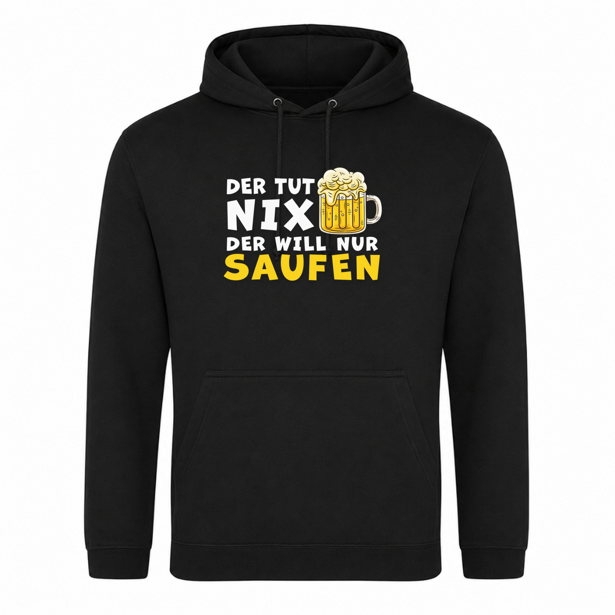 Unisex Hoodie Der Tut nix - Schwarz