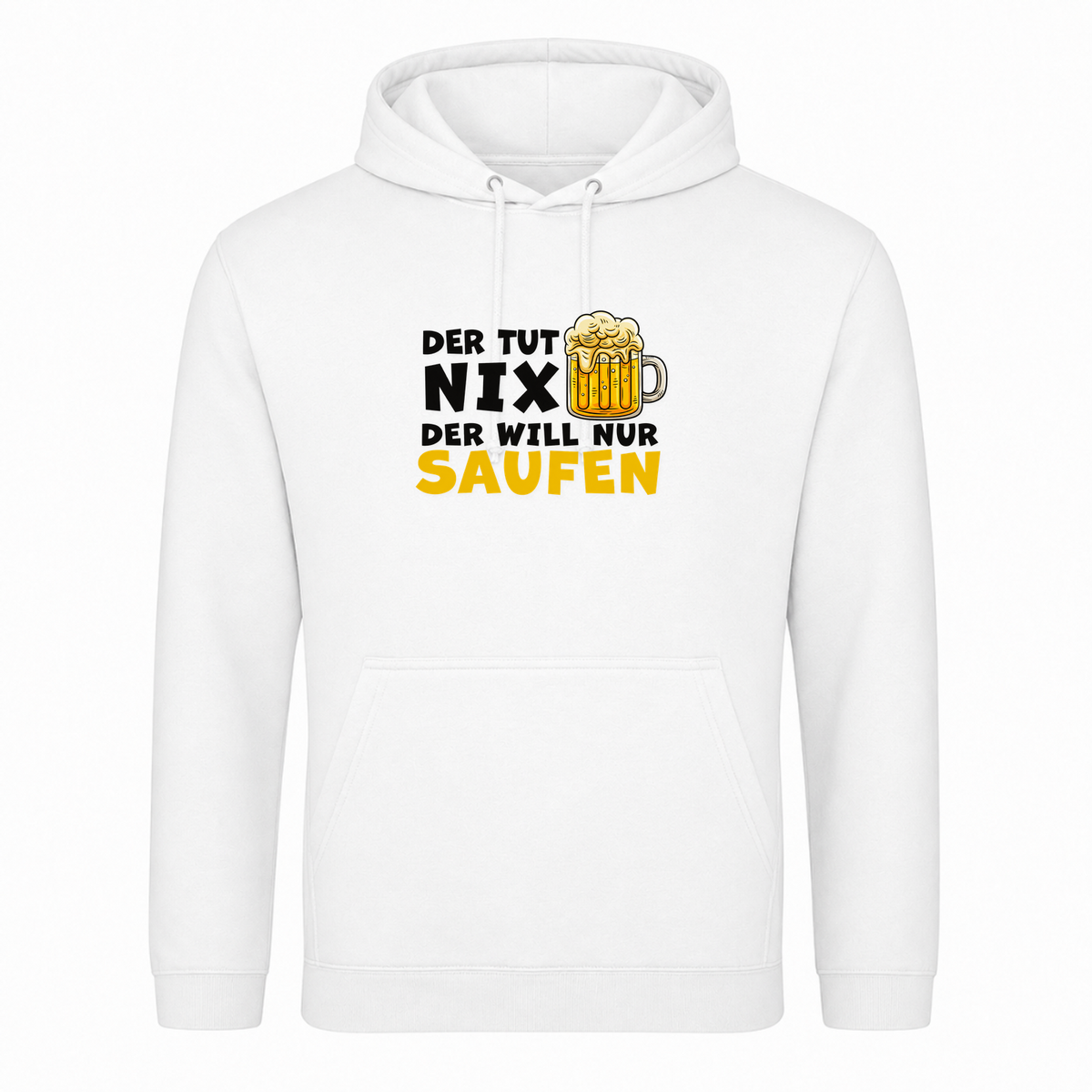 Unisex Hoodie Der Tut nix - Weiß