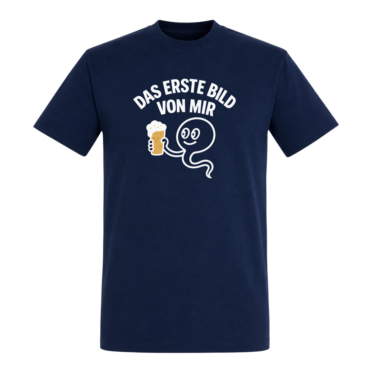 Unisex T-Shirt Das erste Bild von mir! - French Navy