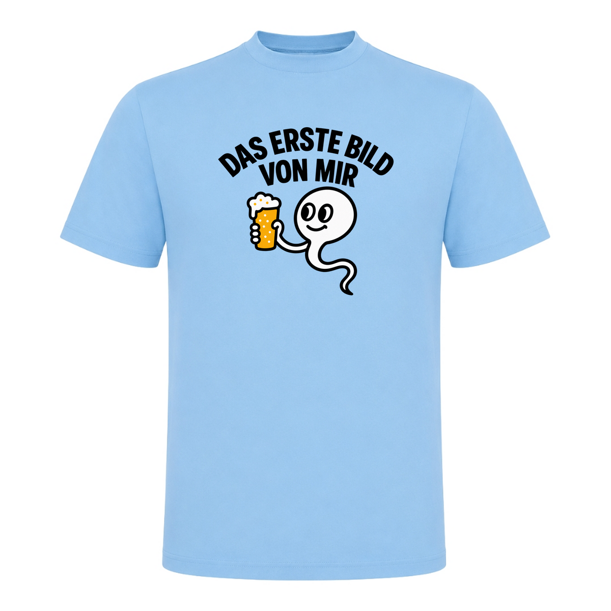 Unisex T-Shirt Das erste Bild von mir! - Sky Blue