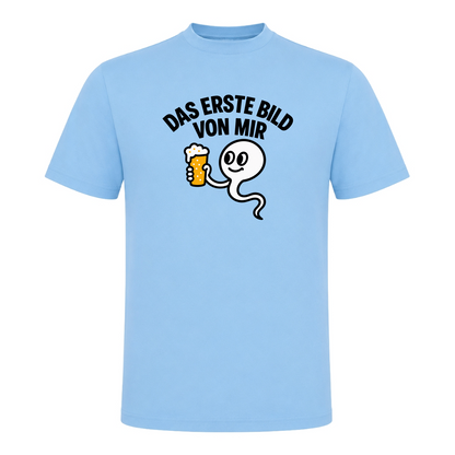 Unisex T-Shirt Das erste Bild von mir! - Sky Blue