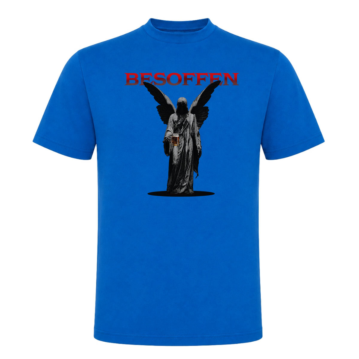 Unisex T-Shirt Besoffen - Royal Blue 241
