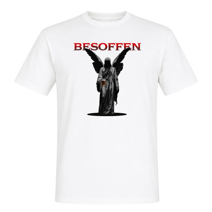 Unisex T-Shirt Besoffen - White