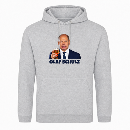 Unisex Hoodie Olaf Schulz -  Heather Grey